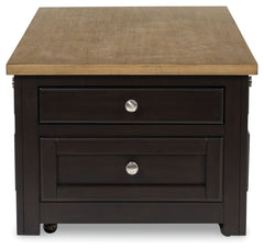 Drazmine - Lift Top Cocktail Table - Brown