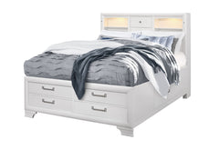 Jordyn - 5 Piece Queen Bedroom Set - White