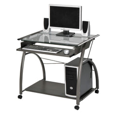 Vincent - Computer Desk - Pewter