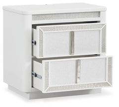 Chalanna - Two Drawer Night Stand - White