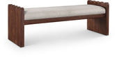 Sonia - Bench With Brown Base