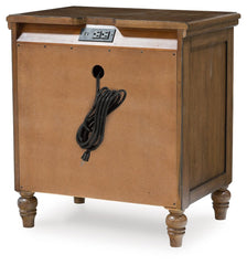 Sturlayne - Three Drawer Night Stand - Brown