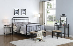 Livingston Brown California King Bed - MyWaynesHome #