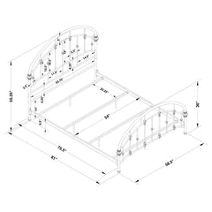 Rowan Brown Full Bed - MyWaynesHome #