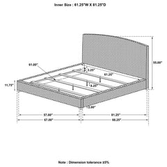 Laughton Brown Queen Bed - MyWaynesHome #