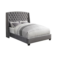 Pissarro Grey Eastern King Bed - MyWaynesHome #