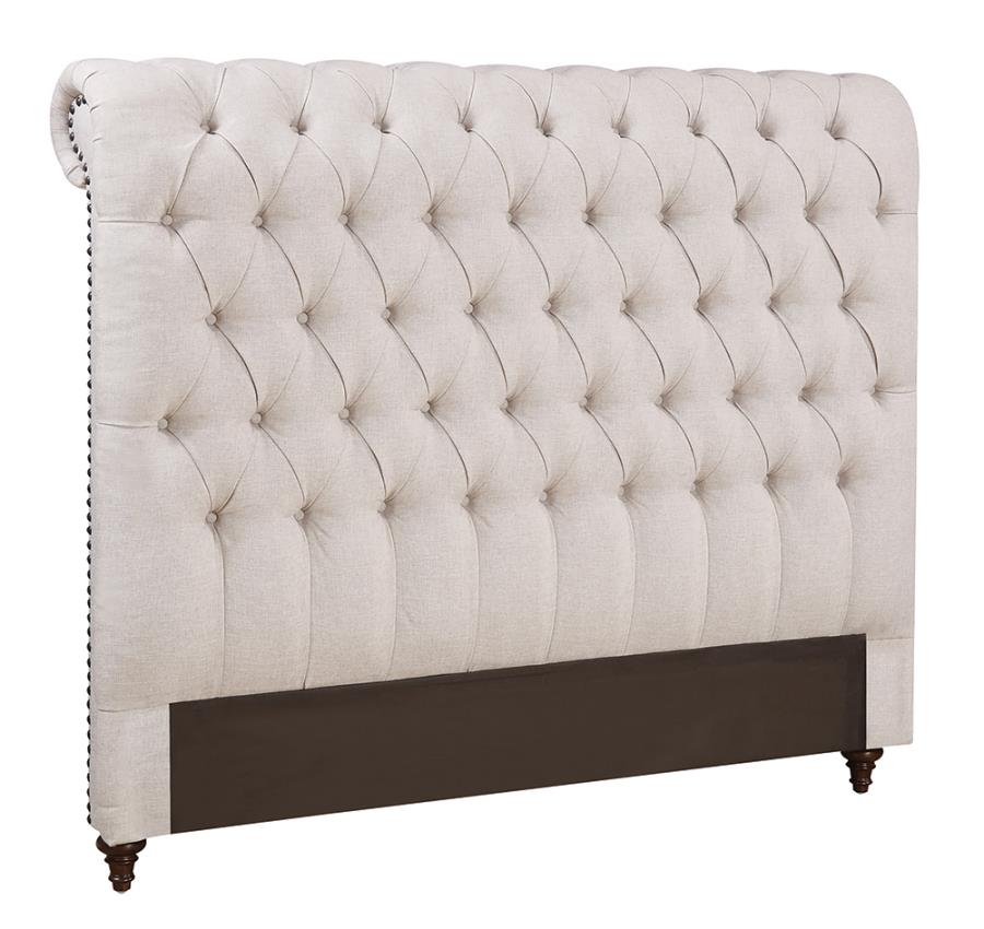 Devon Beige Full Headboard - MyWaynesHome #