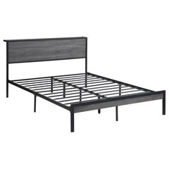 Ricky Grey Queen Bed - MyWaynesHome #