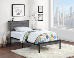 Ricky Grey Twin Bed - MyWaynesHome #