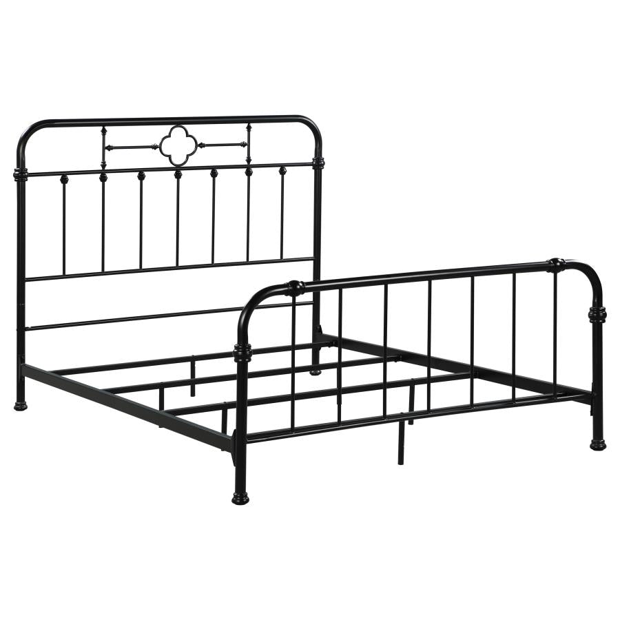 Packlan Black Eastern King Bed - MyWaynesHome #