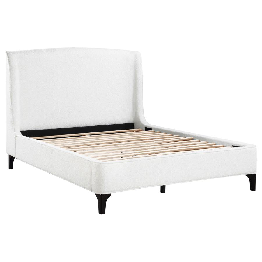 Mosby White Eastern King Bed - MyWaynesHome #