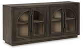 Dreley - Armario decorativo - Marrón grisáceo