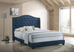 Sonoma Blue Queen Bed - MyWaynesHome #