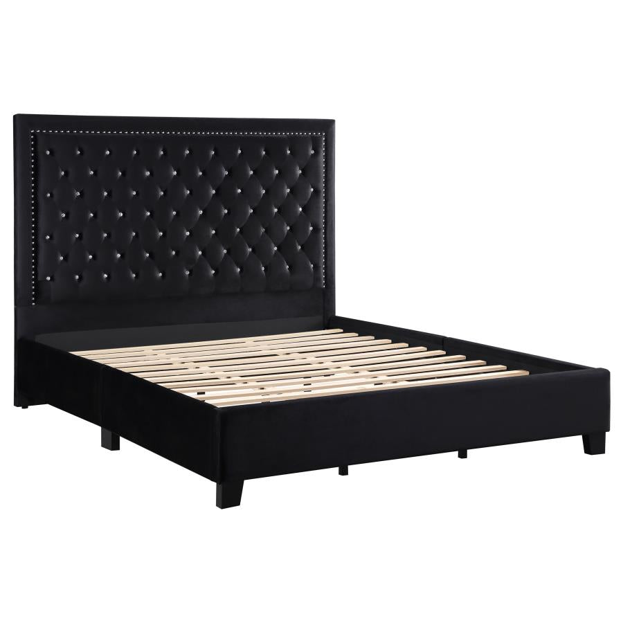 Hailey Black California King Bed - MyWaynesHome #