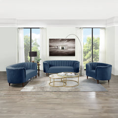 Millephri - Sofa - Blue Velvet