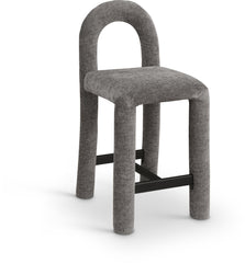 Amari - Chenille Fabric Stool