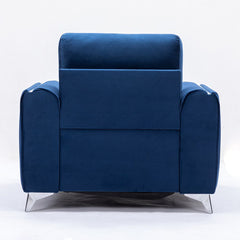 Wenona - Chair - Blue Velvet