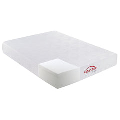 Key White 10" Twin Memory Foam Mattress - MyWaynesHome #