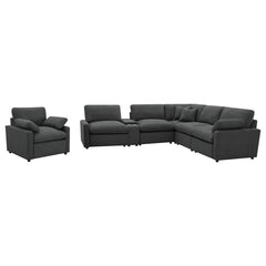 Collins - 6-Piece Modular Power Reclining Sectional
