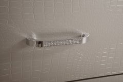 Alana - Nightstand - Silver Champagne