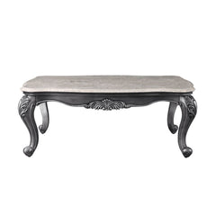 Ariadne - Coffee Table - Marble Top & Platinum