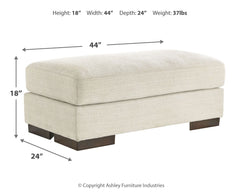 Maggie - Ottoman - Birch