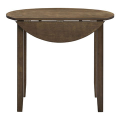 Damica - Round Dining Table - Walnut