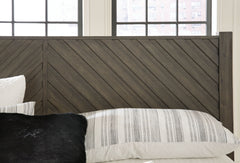 Arkenton - King Panel Bed - Grayish Brown