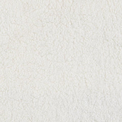 Isabella - Faux Sheepskin Upholstered Loveseat Natural - Ivory