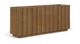 Swoon - Oak Veneer And Solid Wood Sideboard / Buffet - Brown