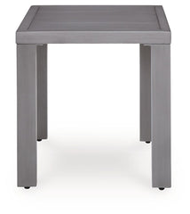 Half Moon Beach - Square End Table - Gray