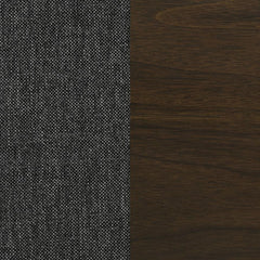 Wes - Upholstered Dining Side Chair (Set of 2) - Dark Walnut