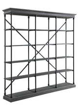 Rukia - 84" Bookshelf - Gray & Black