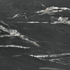 Crestmont - Extension Dining Table Faux Marble - Black