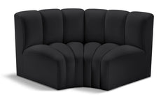 Arc - Faux Leather 2 Piece Modular Sofa