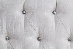 Nurmive - Sofa With 7 Pillows - Beige Fabric