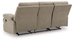 Side-Swipe - Reclining Sofa With Drop Down Table