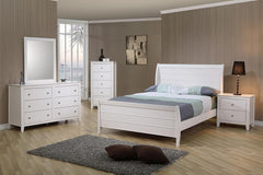 Selena Ivory Full Bed 4 Pc Set - MyWaynesHome #