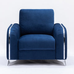 Wenona - Chair - Blue Velvet