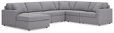 Modmax - U-Shaped Sectional - Granite