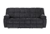 U6000 - Reclining Sofa - Black