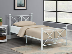 Hart White Full Bed - MyWaynesHome #