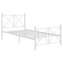 Hart White Full Bed - MyWaynesHome #