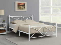 Hart White Queen Bed - MyWaynesHome #