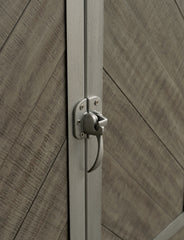 Krystanza - Dining Room Server - Weathered Gray