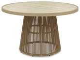 Orchard Beach - Outdoor Dining Table - Beige