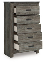 Frandern - Bookcase Panel Bedroom Set