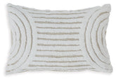 Farissen - Pillow (Set of 4) - White / Tan