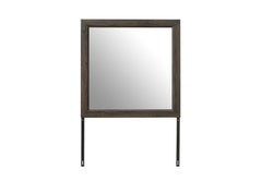 Harmony - 5 Piece Twin Bedroom Set (Bed, Dresser & Mirror, Nightstand, Chest) - Dark Brown