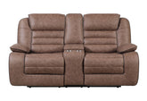 U2250 - Console Reclining Loveseat - Brown
